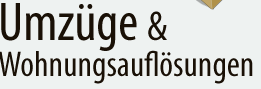 Umzüge und Wohnungsauflösungen